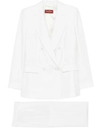 Max Mara - Double-breasted suit - Lyst