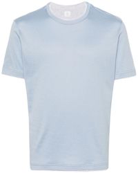 Eleventy - T-shirt en coton à design superposé - Lyst