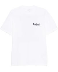 Carhartt - Embroidered Logo T-shirt - Lyst