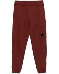 C.P. Company - Joggingbroek Met Lens-Detail - Lyst
