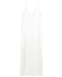 Lisa Yang - V-Neck Strap Midi Dress - Lyst