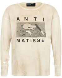 Enfants Riches Deprimes - Graphic-Print Distressed T-Shirt - Lyst