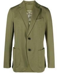 Circolo 1901 - Notched-Lapels Cotton Blend Blazer - Lyst