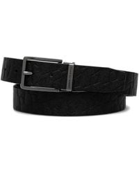 ARMANI EXCHANGE - Textured Belt - Lyst
