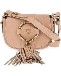 Il Bisonte - Tassel-Detail Leather Crossbody Bag - Lyst