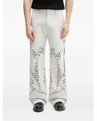 HELIOT EMIL - Roan Laser-Cut Trousers - Lyst