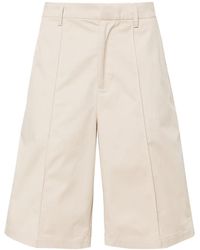 Neil Barrett - Mid-Rise Chino Shorts - Lyst