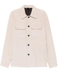 Tagliatore - Flap-Pockets Button-Fastening Jacket - Lyst