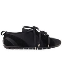Simone Rocha - Ballerina Grip Satin Sneakers - Lyst