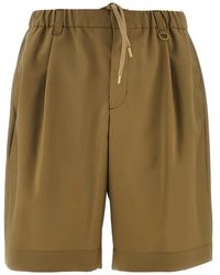 Herno - Bermuda À Lien De Resserrage - Lyst