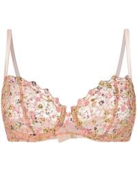Gilda & Pearl - Fleuriste Lace Bra - Lyst