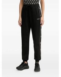 Guess - Logo Trim Track Pants - Lyst