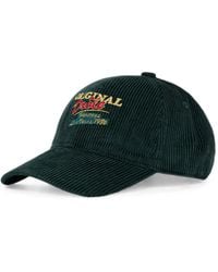 Drole de Monsieur - Logo-Embroidered Corduroy Baseball Cap - Lyst