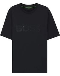 BOSS - T-Shirt À Détail Logo - Lyst