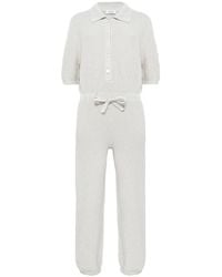 Laneus - Fried Knitted-Construction Jumpsuit - Lyst