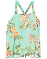 Blugirl Blumarine - Floral-Print Top - Lyst