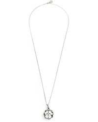 Palm Angels - Logo Pendant Necklace - Lyst