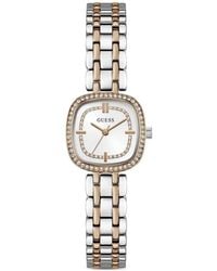 Guess - Hazel 2-Tone Analog Watch - Lyst
