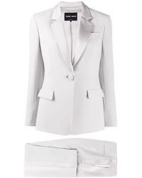 armani suits womens uk