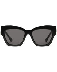 Gucci - Double G Cat-eye Sunglasses - Lyst