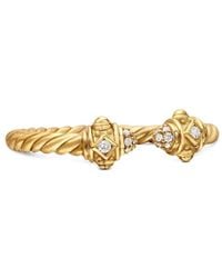 David Yurman - 18Kt Renaissance Diamond Ring (2.3Mm) - Lyst