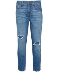7 For All Mankind - Josefina Skinny Jeans - Lyst