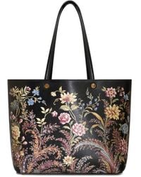 Etro - Medium Essential Floral-print Tote Bag - Lyst
