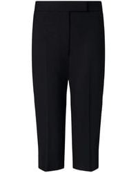 Thom Browne - Hopsack Suiting Cropped Trousers - Lyst