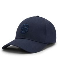 BOSS - Logo-Embroidered Cap - Lyst