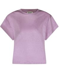 Not Shy - Linen T-Shirt - Lyst