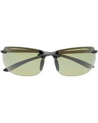 Maui Jim - Banyan Polarised Rimless Sunglasses - Lyst
