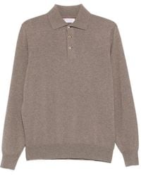 Brunello Cucinelli - Jersey con cuello de polo - Lyst