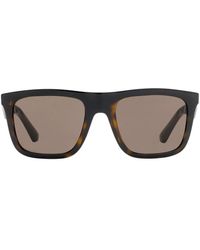 Burberry - Embossed Check Sunglasses - Lyst