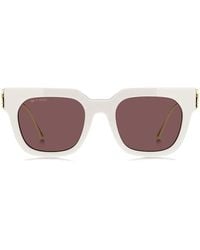 Etro - Bold Pegaso Square-Frame Sunglasses - Lyst
