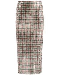 Pierre Louis Mascia - Ranat Plaid Pencil Skirt - Lyst