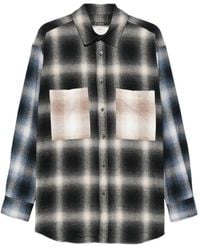 Song For The Mute - Surchemise À Carreaux - Lyst