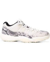 Nike - Air 11 Retro Low "Snakeskin Light Bone" Sneakers - Lyst