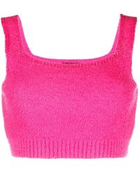 Undercover - Gestricktes Cropped-Top - Lyst
