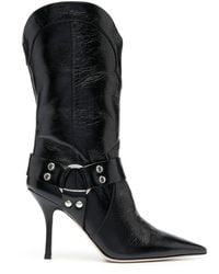 Paris Texas - Pointed-toe Leather Boots - Lyst