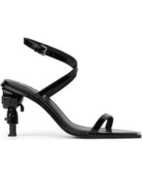 Karl Lagerfeld - Nft アンクルストラップ サンダル - Lyst