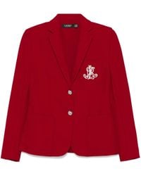 Ralph Lauren - Logo-Patch Blazer - Lyst