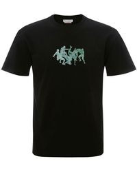 JW Anderson - T-shirt Anglada con stampa grafica - Lyst