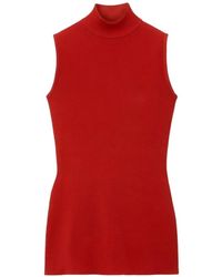 Loewe - High-Neck Sleeveless Top - Lyst