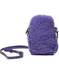 Poche Paris - Textured Logo-Plaque Phone Case - Lyst