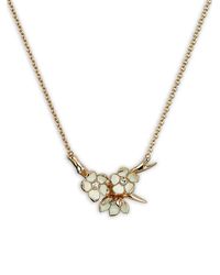 Shaun Leane - 18K And Sterling Cherry Blossom Posey Necklace - Lyst