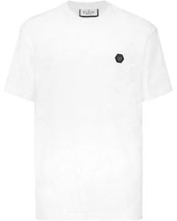 Philipp Plein - T-Shirt Met Monogram-Print - Lyst