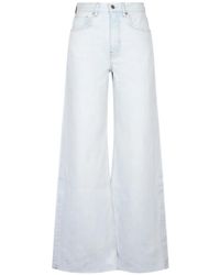 Anine Bing - Lewis Frayed Jeans - Lyst
