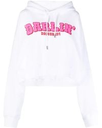 DSquared² - Hoodie En Coton Darlin' À Logo Imprimé - Lyst