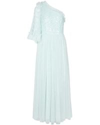 Needle & Thread - Sequin-Embellished One-Shoulder Dress - Lyst