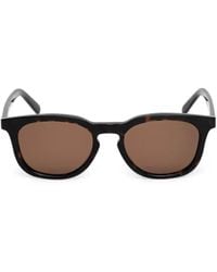 MM6 by Maison Margiela - Tortoiseshell-Effect Square-Frame Sunglasses - Lyst